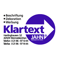 Klartext Jahn Werbetechnik